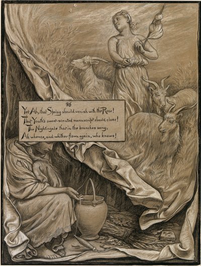 (Ilustrace k filmu Rubáiyát Omara Chajjáma) Mládí a věk od Elihu Vedder