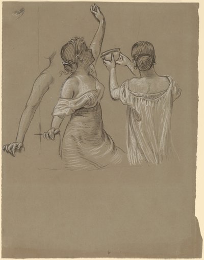 Dionysian Revelers od Elihu Vedder