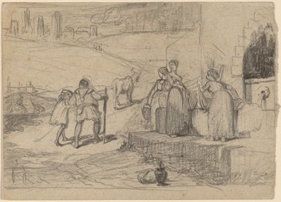 Otec a syn, c. 1859. od Elihu Vedder