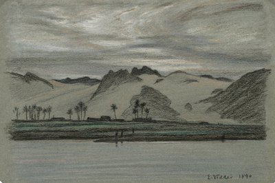 Z 30 kreseb Nilu Journey, č. 19 od Elihu Vedder