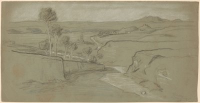 Římská krajina od Elihu Vedder