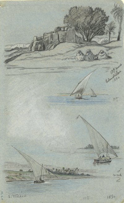 List studií od Elihu Vedder