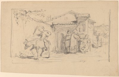 Syn a osel, c. 1859. od Elihu Vedder