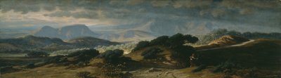 Bouře v Umbrii, 1875 od Elihu Vedder