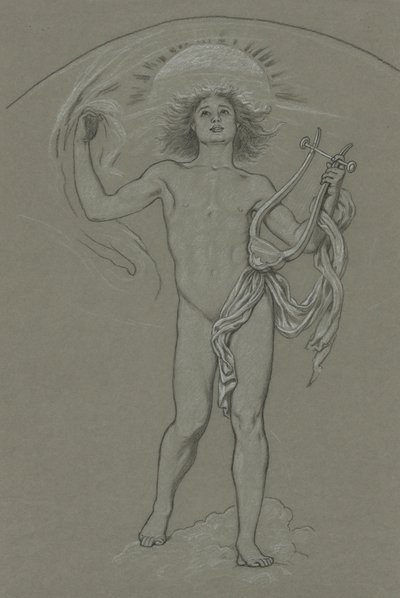 Studie pro Apollo od Elihu Vedder