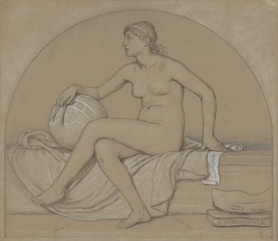 Studium pro astronomii, 1892. od Elihu Vedder
