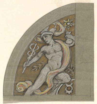 Studie pro Merkur od Elihu Vedder