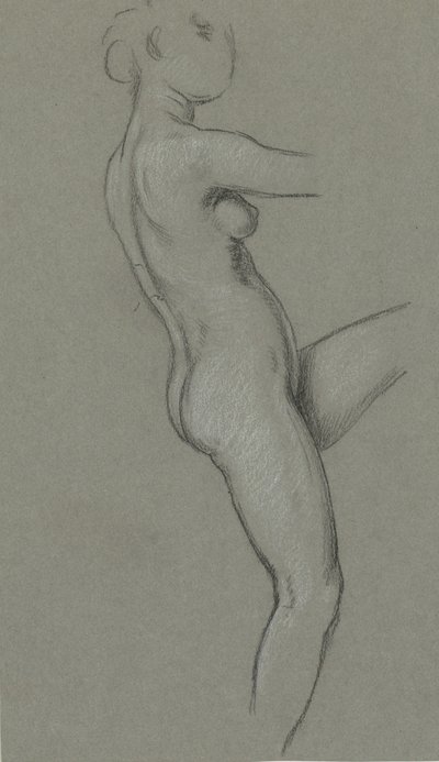 Studie pro osudy shromažďující se ve hvězdách, 1884-1887. od Elihu Vedder