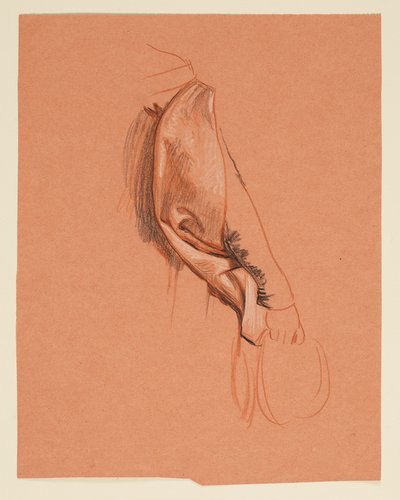 Studie na "Svatební průvod" od Elihu Vedder