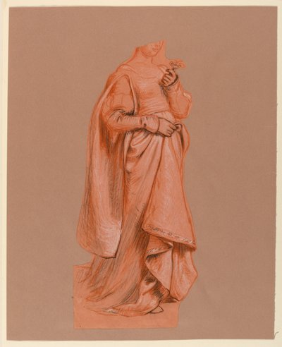 Studie na "Svatební průvod" od Elihu Vedder