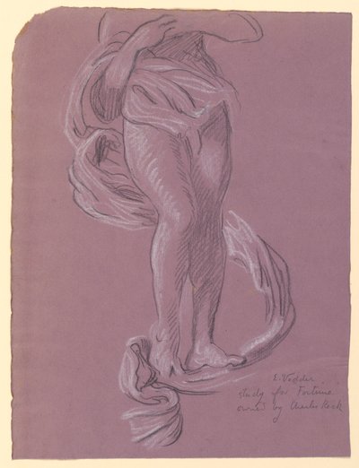 Studie "Fortune" od Elihu Vedder