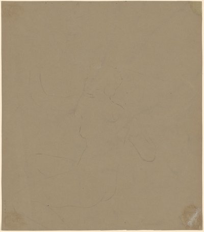 Studie ženského aktu, 1892. od Elihu Vedder
