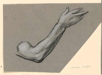 Studium arm od Elihu Vedder