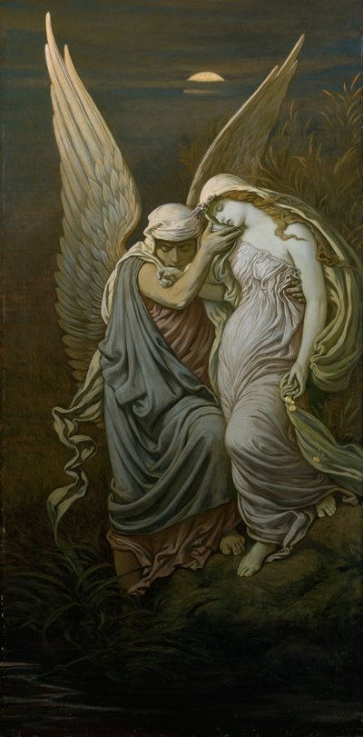 Pohár smrti, 1885 a 1911. od Elihu Vedder