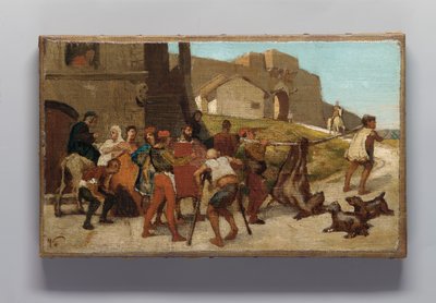 Die Fabel vom Müller, seinem Sohn und dem Esel Nr. 6 od Elihu Vedder