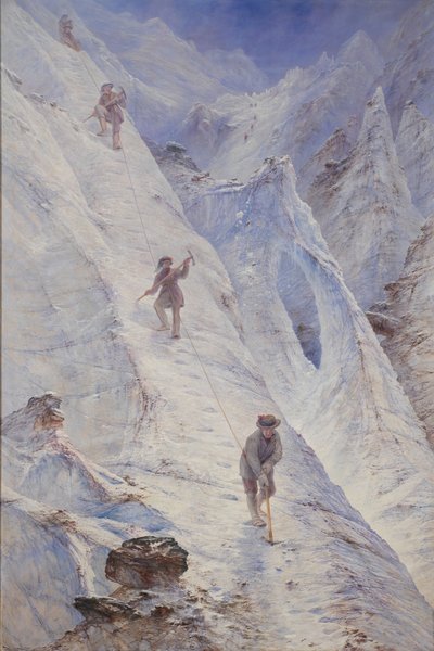 Horolezci, 1869. od Elijah Walton