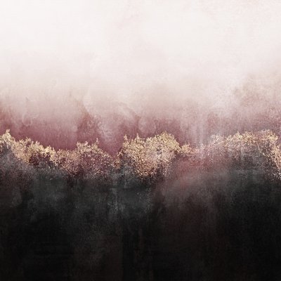 Zlatá lesní mlha od Elisabeth Fredriksson