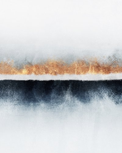 Zlatý horizont – abstrakt od Elisabeth Fredriksson