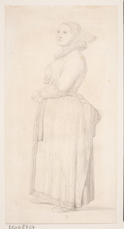 Amagerská dívka od Elisabeth Jerichau-Baumann