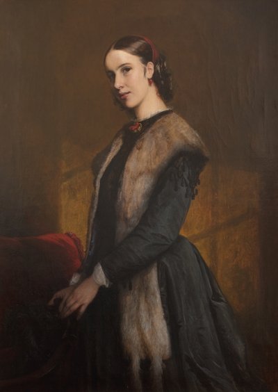 Autorka Emma Kraft od Elisabeth Jerichau-Baumann