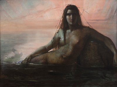 Mořská panna, 1847. od Elisabeth Jerichau Baumann