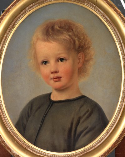 Portrét Holgera Aagaarda Hammericha jako 4letého od Elisabeth Jerichau-Baumann