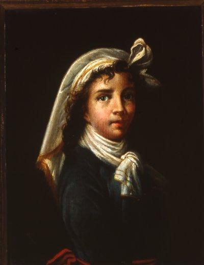 Mladá žena, kolem roku 1880 (olej na plátně) od Elisabeth Louise (after) Vigee Lebrun
