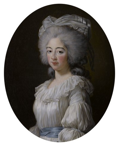 Portrét Marie Joséphine Savojské (1753-1810), hraběnky z Provence od Élisabeth Louise Vigée Le Brun