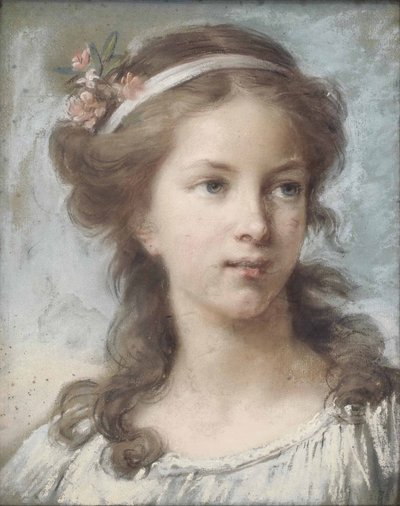 Portrét mladé dívky od Élisabeth Louise Vigée Le Brun