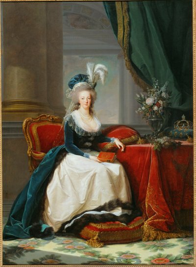 Královna Marie-Antoinetta od Elisabeth Louise Vigee-Lebrun