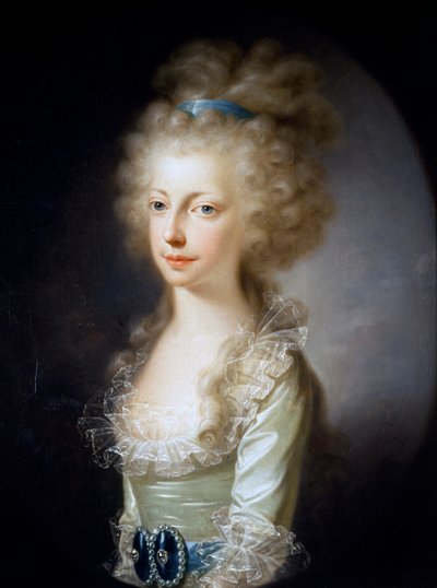 Portrét arcivévodkyně Marie Clementiny Rakouské (olej na plátně) od Elisabeth Louise Vigee-Lebrun