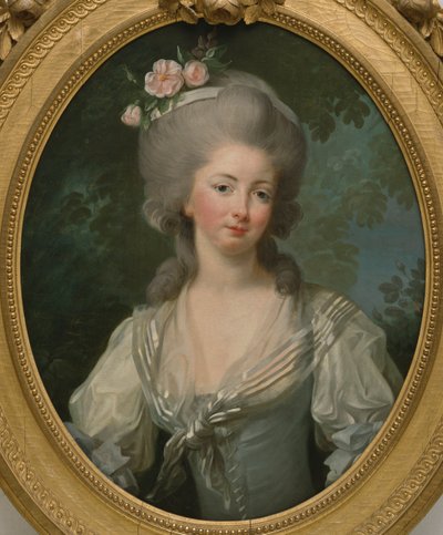 Portrét Ernestine-Frederique, princezny z Croy. od Elisabeth Louise Vigee Lebrun