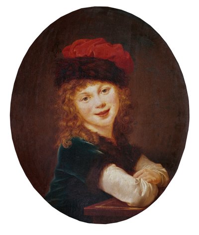 Portrét Julie Lebrunové od Elisabeth Louise Vigee-Lebrun