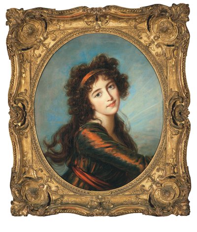 Portrét princezny Caroline de Liechtenstein od Elisabeth Louise Vigee Lebrun