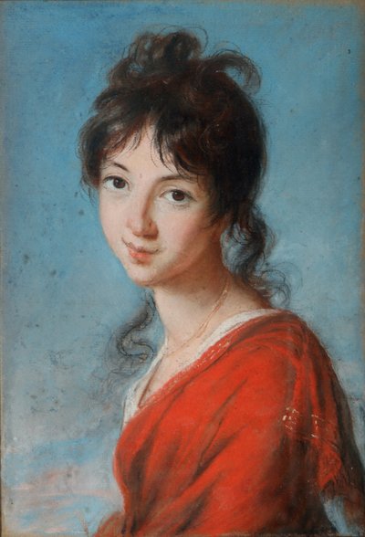 Portrét princezny Terezy Czartoryské 1785-1868, 1800 od Elisabeth Louise Vigee Lebrun