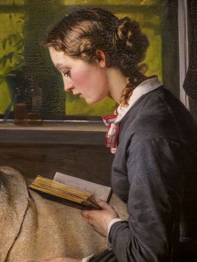 Zraněný dánský voják, detail od Elisabeth Maria Anna Jerichau-Baumann