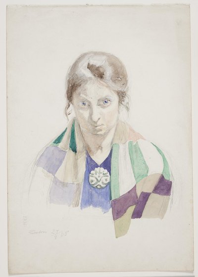Portrét Olivie Holm-Møller od Elise Konstantin Hansen