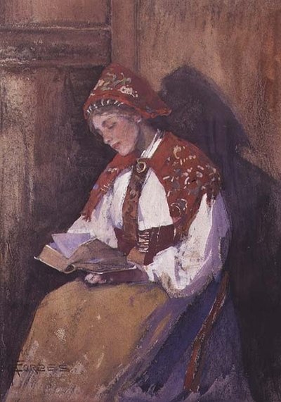 Lady Reading od Elizabeth Adela Stanhope Forbes