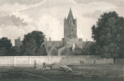 „Katedrála Christ Church, Oxford“, 1811 od Elizabeth Byrne