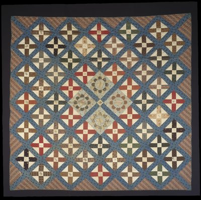 Piecework Autograph Cross Friendship Quilt od Elizabeth C. Loudenslager