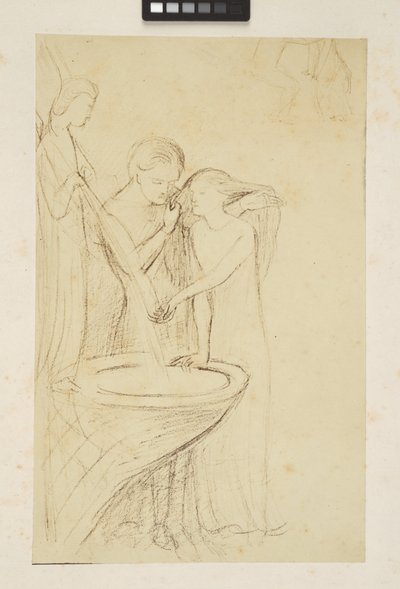 Návrhy a náčrty od Elizabeth Eleanor (1834 62) Siddal