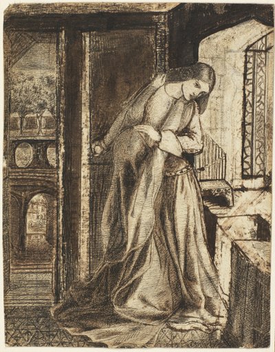 Lady Clare od Elizabeth Eleanor Siddal