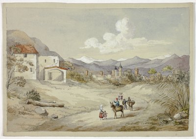 Albenga na Corniche (pobřežní) silnici od Elizabeth Murray