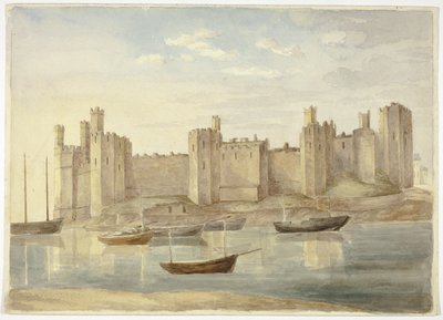 Hrad Caernarvon od Elizabeth Murray