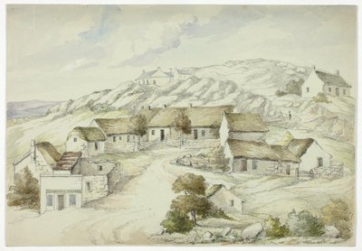 Kilkenny Village from the Rocks od Elizabeth Murray