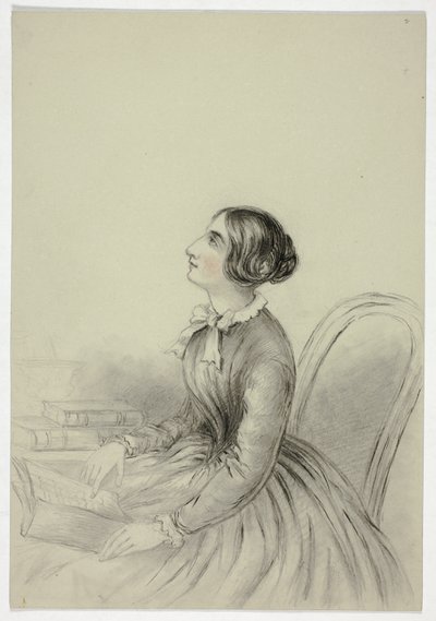 Mladá žena inspirována při čtení od Elizabeth Murray