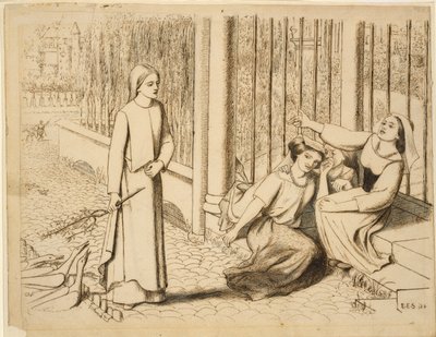 Pippa Passes, 1854 od Elizabeth Siddal