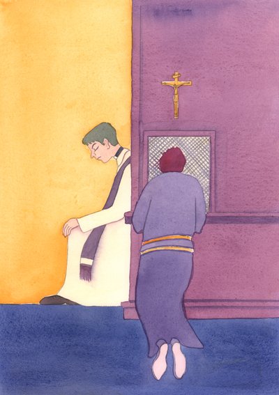 Katoličtí kněží by nám měli skutečně dobře poradit, 2003 (bez papíru) od Elizabeth Wang