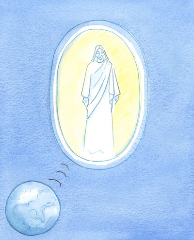 Bůh vidí při pohledu na každého ze svých kněží muže připodobněného Kristu svátostí svěcení: muže, jehož samotné bytí je nyní změněno, 2003 (bez papíru) od Elizabeth Wang
