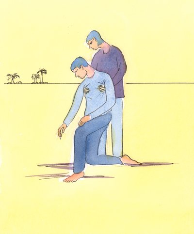 Ne vždy stačí modlit se za někoho v nesnázích, 2004 (bez papíru) od Elizabeth Wang